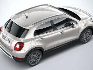 Fiat 500X 2019 3D Model