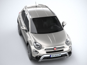 Fiat 500X 2019 3D Modell