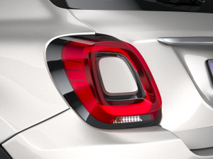 Fiat 500X 2019 3D Modell