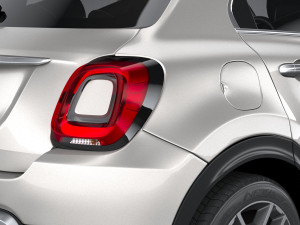 Fiat 500X 2019 3D Modell