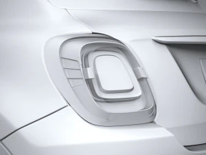 Fiat 500X 2019 3D Model