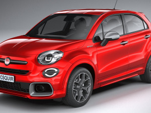 Fiat 500X Sport 2020 3Dモデル