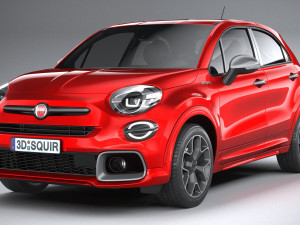 Fiat 500X Sport 2020 3Dモデル