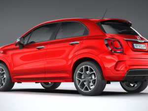 Fiat 500X Sport 2020 3Dモデル