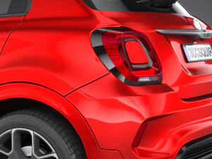 Fiat 500X Sport 2020 3D Model