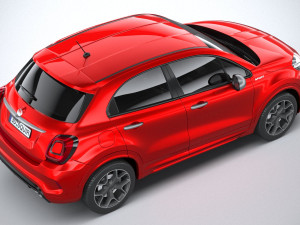 Fiat 500X Sport 2020 3Dモデル