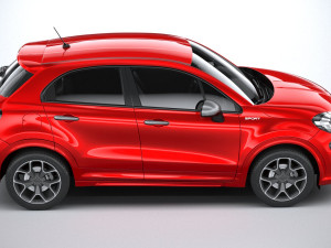 Fiat 500X Sport 2020 3Dモデル