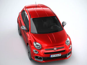 Fiat 500X Sport 2020 3D Model