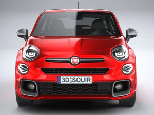 Fiat 500X Sport 2020 3D Model