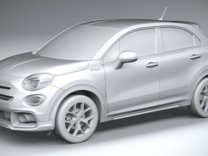 Fiat 500X Sport 2020 3Dモデル