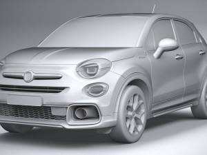 Fiat 500X Sport 2020 3Dモデル