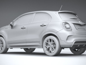 Fiat 500X Sport 2020 3Dモデル