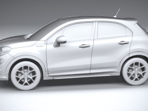 Fiat 500X Sport 2020 3Dモデル