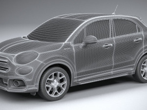 Fiat 500X Sport 2020 3Dモデル