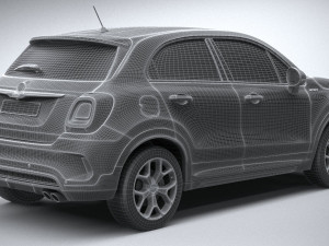 Fiat 500X Sport 2020 3Dモデル