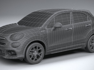 Fiat 500X Sport 2020 3Dモデル