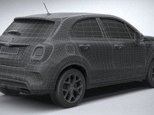 Fiat 500X Sport 2020 3Dモデル