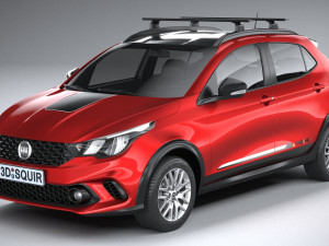 Fiat Argo Trekking 2019 3D Модель