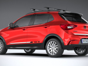 Fiat Argo Trekking 2019 3D Модель