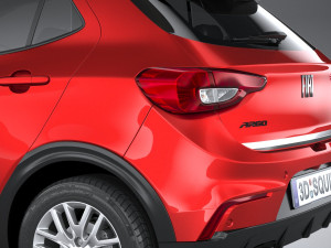 Fiat Argo Trekking 2019 3D Модель