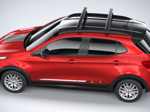 Fiat Argo Trekking 2019 3D Модель