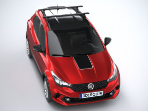 Fiat Argo Trekking 2019 3D Модель