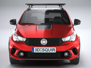 Fiat Argo Trekking 2019 3D Модель
