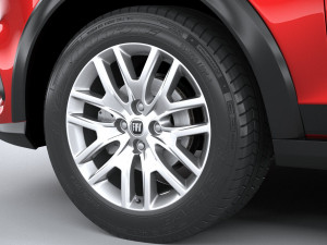 Fiat Argo Trekking 2019 3D Модель