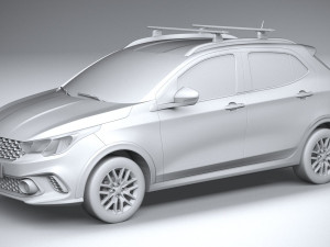Fiat Argo Trekking 2019 3D Модель