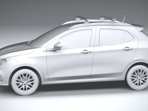 Fiat Argo Trekking 2019 3D Модель