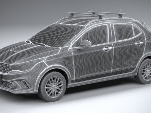 Fiat Argo Trekking 2019 3D Модель