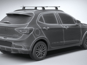 Fiat Argo Trekking 2019 3D Модель