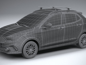 Fiat Argo Trekking 2019 3D Модель