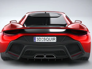 Supercarro Gen&eacute;rico 2020 Modelo 3D