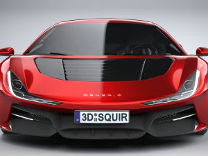 Supercarro Gen&eacute;rico 2020 Modelo 3D