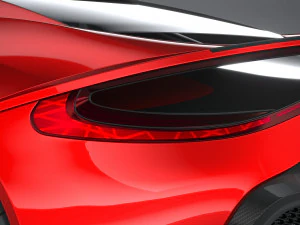 Supercarro Gen&eacute;rico 2020 Modelo 3D