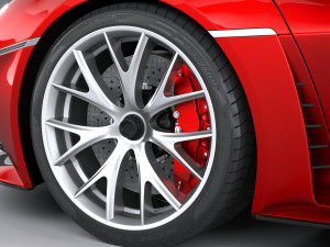 Generic Supercar 2020 Modello 3D