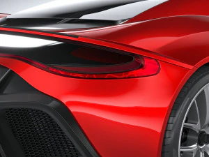 Supercarro Gen&eacute;rico 2020 Modelo 3D