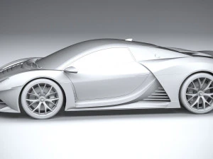 Supercarro Gen&eacute;rico 2020 Modelo 3D