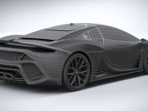 Generic Supercar 2020 Modello 3D