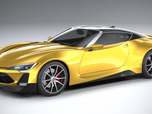 Generic Coupe 2020 3D मॉडल