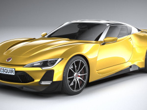 Generic Coupe 2020 3D Модель