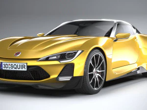 Generic Coupe 2020 3D Model