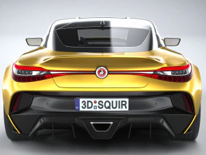 Generic Coupe 2020 3D Model