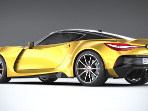 Generic Coupe 2020 3D Модель