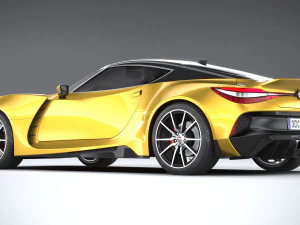 Generic Coupe 2020 3D Model