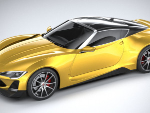 Generic Coupe 2020 3D Модель