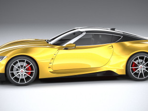 Generic Coupe 2020 3D Модель