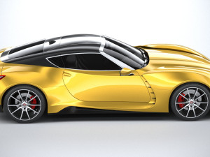 Generic Coupe 2020 3D Модель