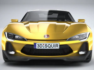 Generic Coupe 2020 3D Model